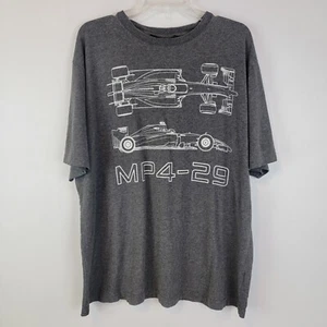 Team McLaren Mercedes Herren T-Shirt Autorennen MP4-29 grau Größe XXXL 3XL - Bild 1 von 9