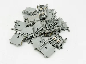 Lot of 26 Phoenix Contact UK4-T Terminal Blocks 1P 500V 15A 4MM Grey 12AWG - Picture 1 of 4