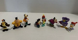 Juego de 8 figuras de PVC para adorno de pastel Disney Kelloggs Goof Troop Dark Wing Duck Etc 1992 - Imagen 1 de 7