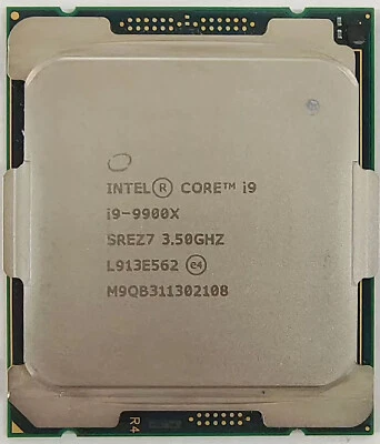 Intel Core i9-9900X 3.50GHz 10-Core 19.25M LGA2066 Desktop CPU Processor SREZ7 - Image 1 of 2