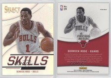 2013-14 Panini Select Skills Silver Prizm Derrick Rose #19