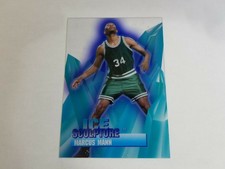 Marcus Mann Golden State 1996-97 Collector's Edge Ice Sculpture Rookie RC #25