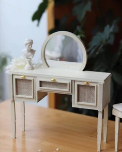 1:12 Scale Dollhouse Miniatures Furniture Dressing Table Unfinished Handmade - Picture 1 of 6