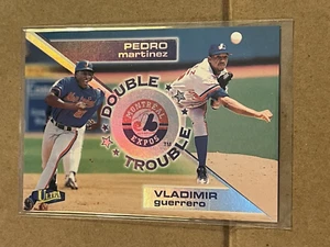 1998 FLEER ULTRA DOUBLE TROUBLE INSERT VLAD GUERRERO / PEDRO MARTINEZ EXPOS #2 - Picture 1 of 2