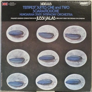 SIBELIUS Tempest Suites Nos 1 & 2 /Scaramouche LP Hungarian State SO Jussi Jalas - Picture 1 of 1