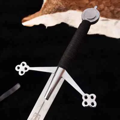 Espada Claymore escocesa hecha a mano, espada medieval, espada vikinga lista para la batalla regalo Foto 1 de 4