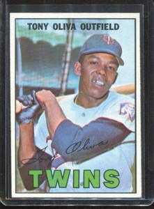 1967   Topps   Baseball   # 50   Tony Oliva   (EX-MT)   Excellent to Mint
