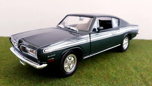 PLYMOUTH BARRACUDA 1969 1/18 YAT MING ROAD LEGENDS 92178 voiture miniature coll. - Bild 1 von 8
