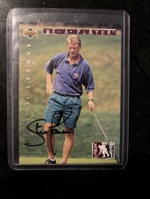 1994-95 Upper Deck Hockey Be A Player Signatures Steve Larmer #146 Auto