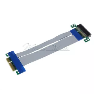 4 x Riser Card Extender PCI-E Express cavo a nastro flessibile - Foto 1 di 4