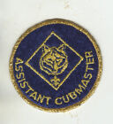 MINT Older Cub Scouts Gold Mylar Border TRAINED Assistant Cubmaster Patch