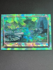 2023 Topps Sapphire Star Wars #171 The Imperial Fleet Aqua /75 ROTJ - Picture 1 of 2