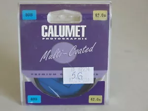 *** * 62 mm - Calumet 80B Multi-Coated Filter Made by Hoya #62 p-2 - Bild 1 von 1