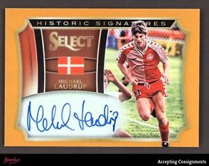 2015-16 Select Historic Signatures Orange #HSML Michael Laudrup AUTO 061/149
