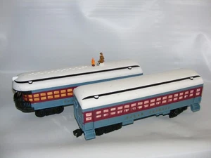 Lionel Polar Express Train Observation Cars Hobo G Gauge 7-11022 Vintage 1985 - Picture 1 of 12