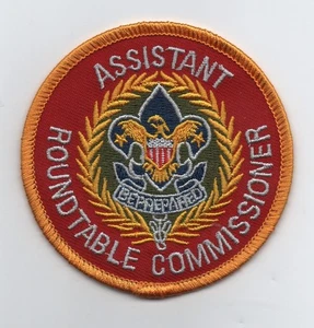 Assistant Roundtable Commissioner Patch (Current Style), "Since 1910" Back, Mint - Picture 1 of 1
