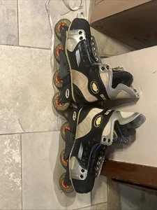 Bauer Vapor 3 Inline Roller Hockey Skates Tuuk Rocker Comp Size 11R - Picture 1 of 7