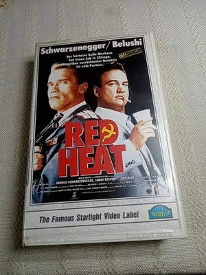 VHS Videokassette - RED HEAT - SCHWARZENEGGER, BELUSHI /STARLIGHT  GROSSBOX (R5) - Bild 1 von 4