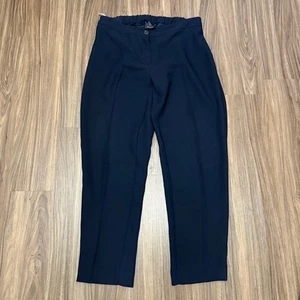 Pantalones Persona by Marina Rinaldi Talla 8 Azul Marino Pantalones de vestir elásticos ligeros - Imagen 1 de 8