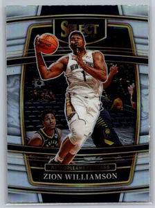 Zion Williamson 2021-22 Panini Select Silver Prizm #96 New Orleans Pelicans - Picture 1 of 2