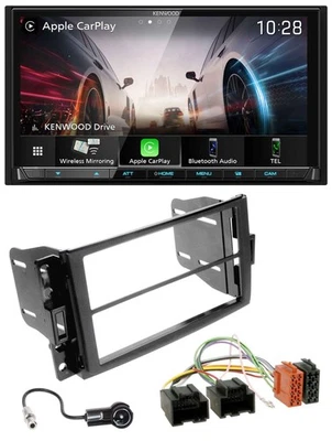 Kenwood MP3 2DIN USB DAB Bluetooth Autoradio für Chevrolet Corvette 05-13 Upland - Bild 1 von 4