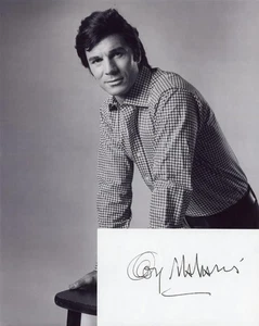 George Maharis - signierte Karteikarte mit s/w Foto - Bild 1 von 1