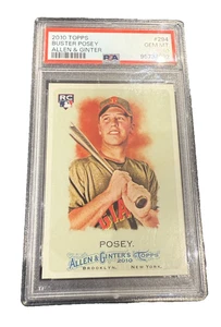 2010 Topps Allen & Ginter #294 Buster Posey RC Giants PSA 10 - Bild 1 von 2