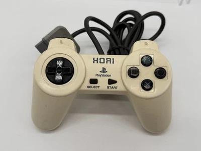 official oem Hori PS1 PlayStation 1 digital d-pad Controller gray works - Image 1 of 2
