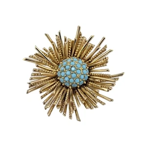 Grosse for Christian Dior 1965 Burst Brooch - Picture 1 of 10