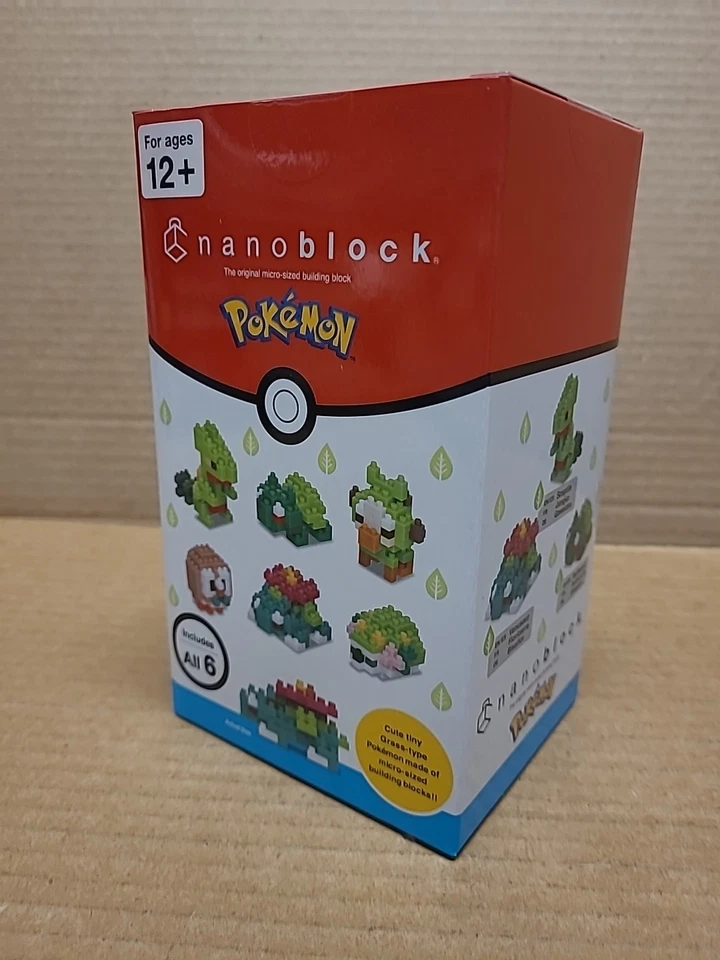 Nanoblock NAN22457S (2022) Pokemon Water Type 6 Pcs - - JAPAN