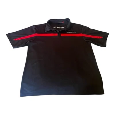 Polo Nissan Hombre Talla XL Negro Ropa de Trabajo Oficial Foto 1 de 4