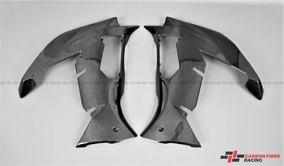 Paneles laterales Kawasaki Ninja H2 SX SE 2022-2023 - 100 % fibra de carbono Foto 1 de 4