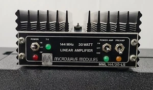 VHF 2M LINEAR AMPLIFIER MICROWAVE MODULES MML 144/30-LS - Photo 1/6