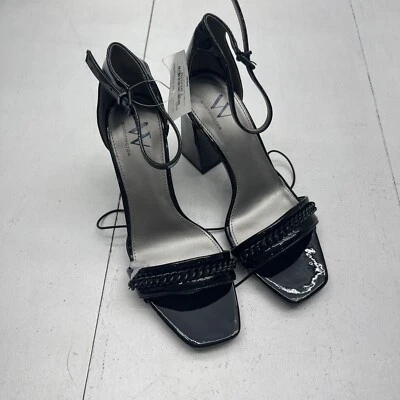 Sandalias Worthington Beth negras de tacón bloque para mujer talla 7 nuevas Foto 1 de 4