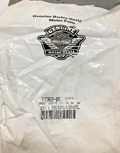 HARLEY DAVIDSON 17369-06 GASKET SERVICE PACK NOS NEW IN HD PACKAGING DERBY COVER - Picture 1 of 3