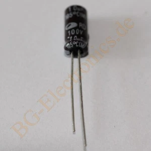 50 x 10µF 10uF 100V 105° RM2 Elko Kondensator Capacitor Ra Samwha E-Cap 50pcs - Picture 1 of 1