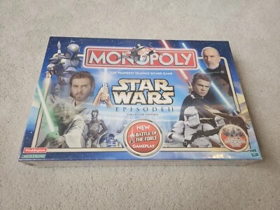 Star Wars Episode II - Monopoly Board Game - Collector's Edition - Hasbro 2002 - Image 1 of 3