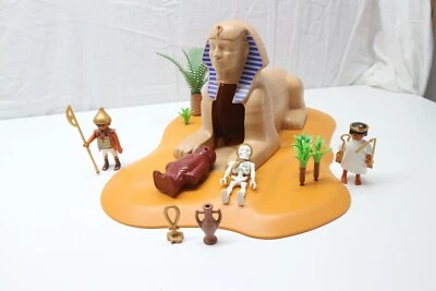 playmobil 4242 setnr. egypt history rover mummy sphinx use 4243 4248 4244 4245 - Photo 1/4