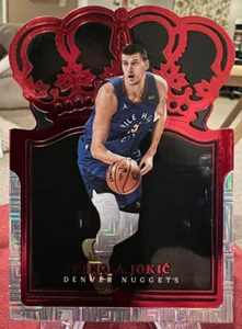 2021-22 Panini Crown Royale TMall Red Nikola Jokic #50 Die-Cut - Picture 1 of 2