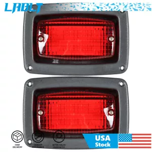 LABLT For Club Car DS 1017035 2×Golf Cart LED Light 3 Wire Rear Taillights Pair - Foto 1 di 9