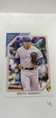 2022 Topps Gallery - #137 - Seiya Suzuki RC - Chicago Cubs - Image 1 of 2