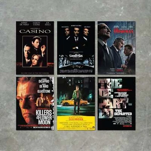 Martin Scorsese Filme und Filmposter Druckpakete - 6 Poster (A6, A5, A4, A3) - Bild 1 von 5