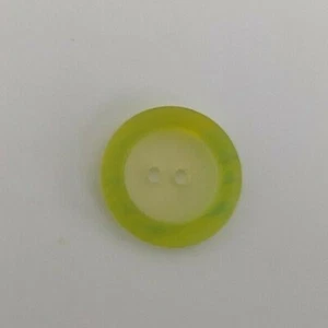 Round 2-hole translucent Button - 20 mm DILL BUTTONS (pick color) - Picture 1 of 3