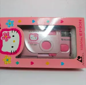 Hello Kitty FUJIFILM Epion Film Camera Sanrio from JAPAN 1997 Vintage Rare New - Picture 1 of 9