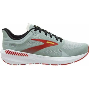 Brooks Mens Launch GTS 9 Running Shoes Trainers Jogging Sports Lightweight White