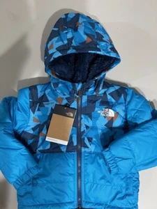 THE NORTH FACE Kids' Reversible Mount Chimbo Full Zip Hooded Jacket - Picture 1 of 12