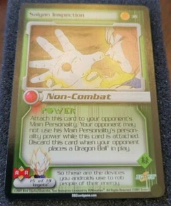 DRAGON BALL Z CCG ANDROID SAGA SAIYAN INSPECTION #36 UNLIMITED SCORE 2001 - Picture 1 of 2
