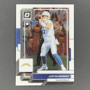JUSTIN HERBERT 2022 Panini Donruss Optic #108 SAN DIEGO CHARGERS - Picture 1 of 2