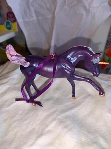 Breyer Horses 2022 Purple Metallic Arabian Unicorn Christmas Ornament Tyrian - Picture 1 of 5