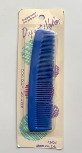 Vintage NOS Dupont Nylon BLAU 5" Kamm #2404 unzerbrechlich USA - Bild 1 von 2